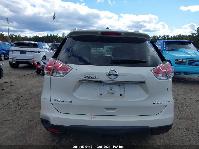 KNMAT2MV4FP582603 2015 Nissan Rogue Sv