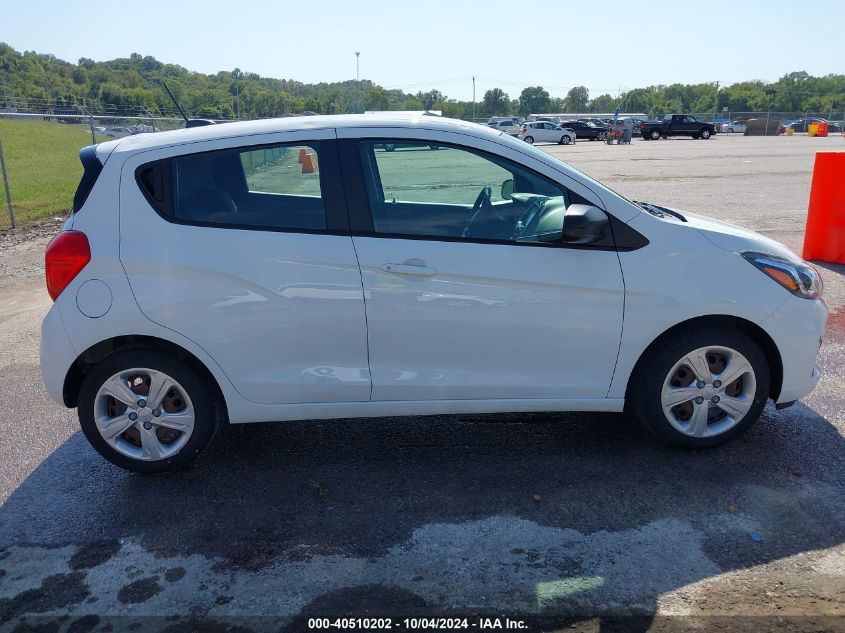 2020 Chevrolet Spark Fwd Ls Automatic VIN: KL8CB6SAXLC421655 Lot: 40510202