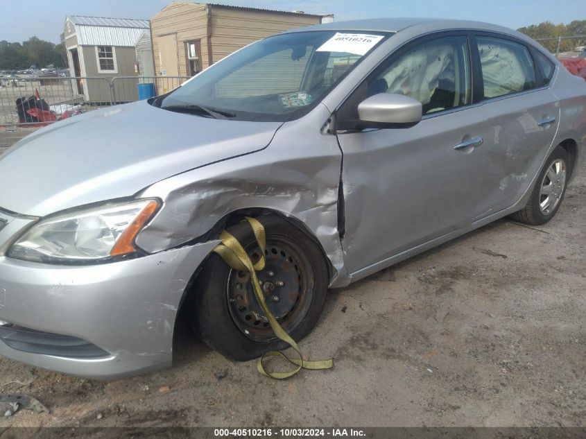 3N1AB7AP9EY219493 2014 Nissan Sentra Sv