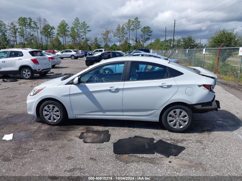 2017 Hyundai Accent Se VIN: KMHCT4AE6HU362503 Lot: 40510219