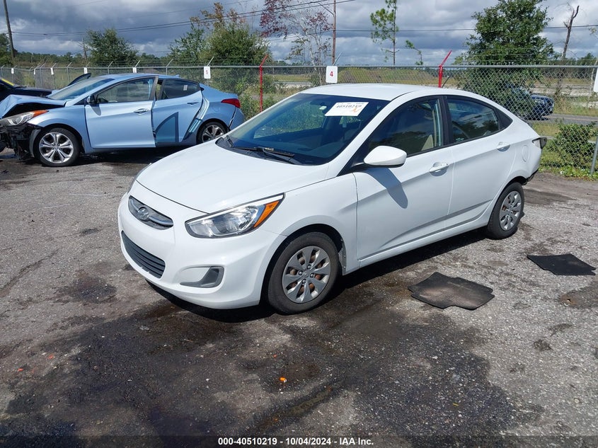 VIN KMHCT4AE6HU362503 2017 HYUNDAI ACCENT SE