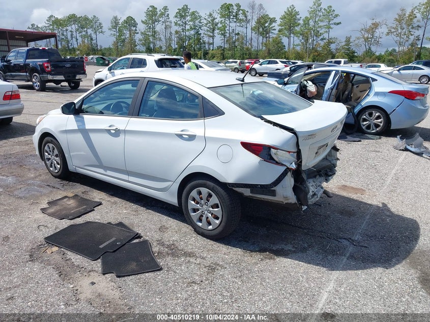 VIN KMHCT4AE6HU362503 2017 HYUNDAI ACCENT SE