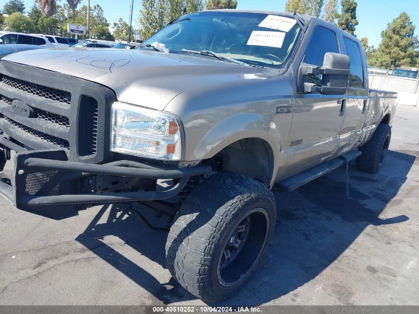 1FTSW20P25EB67566 2005 Ford F-250 Lariat/Xl/Xlt