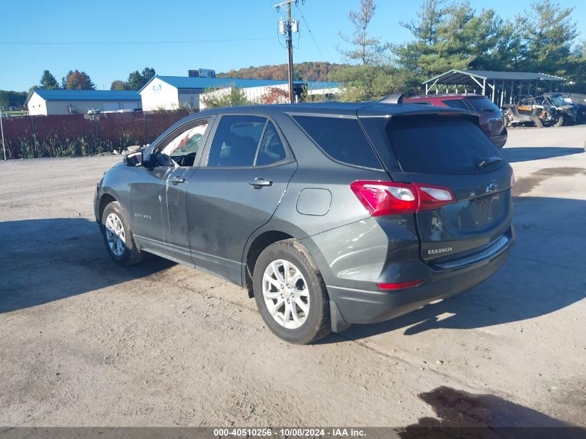 VIN 2GNAXHEV1L6253835 2020 Chevrolet Equinox, Fwd Ls no.3