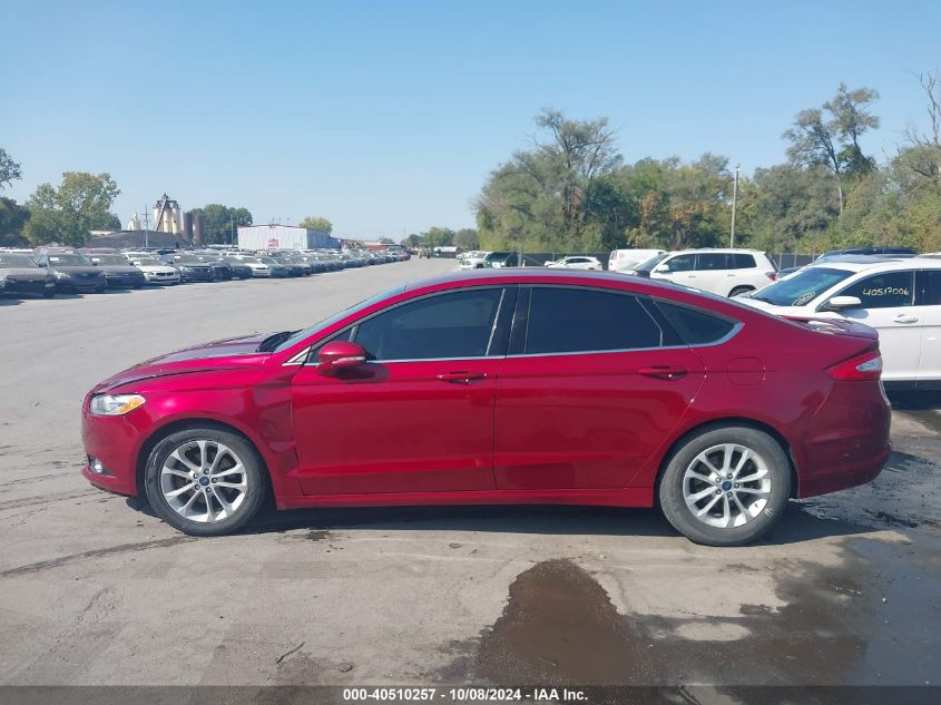 2016 Ford Fusion Se VIN: 3FA6P0HD7GR156727 Lot: 40510257