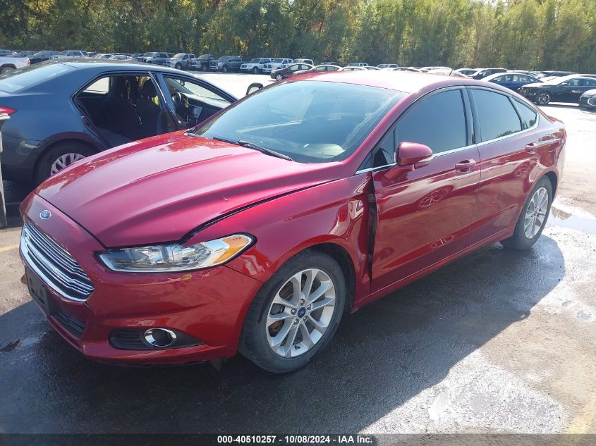 2016 FORD FUSION SE - 3FA6P0HD7GR156727