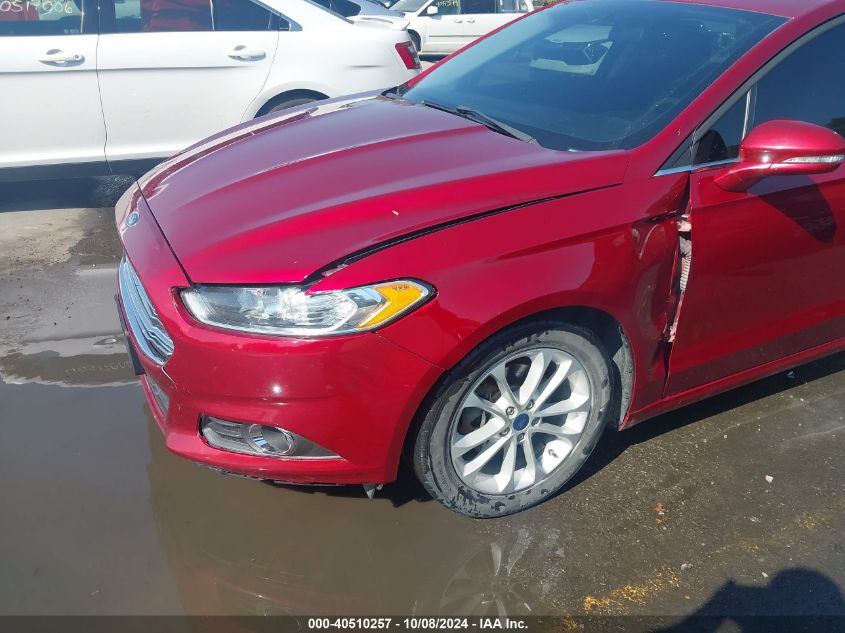 2016 Ford Fusion Se VIN: 3FA6P0HD7GR156727 Lot: 40510257