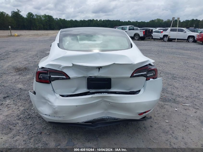 2021 Tesla Model 3 Standard Range Plus Rear-Wheel Drive VIN: 5YJ3E1EA1MF853715 Lot: 40510264