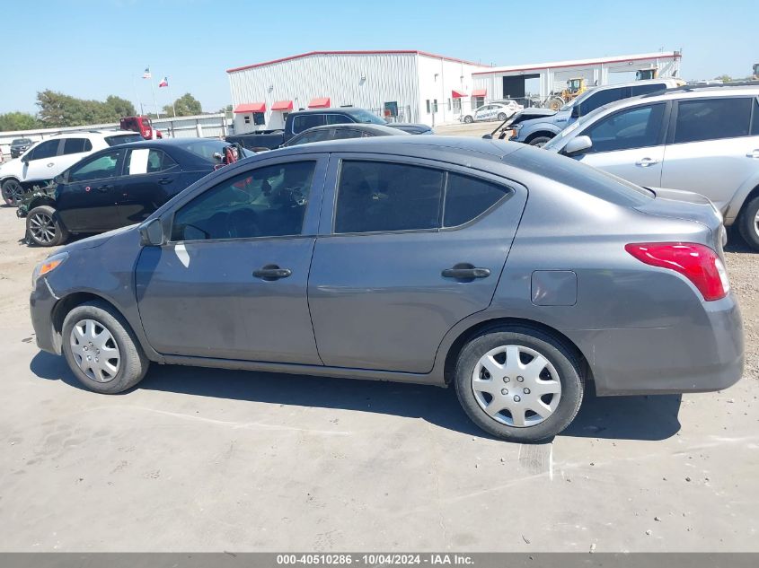 2019 Nissan Versa 1.6 S VIN: 3N1CN7AP6KL825939 Lot: 40510286