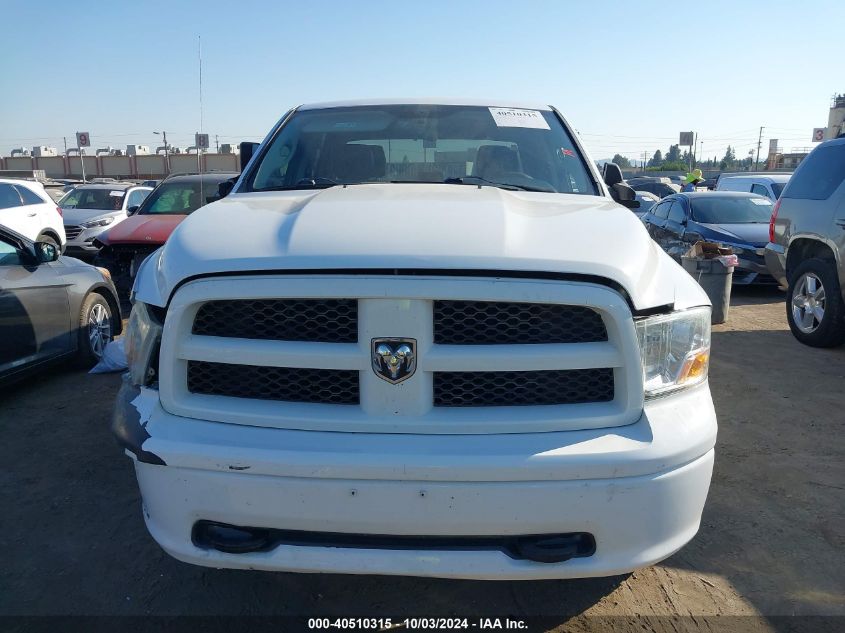 1C6RD7KP9CS319167 2012 Ram 1500 St