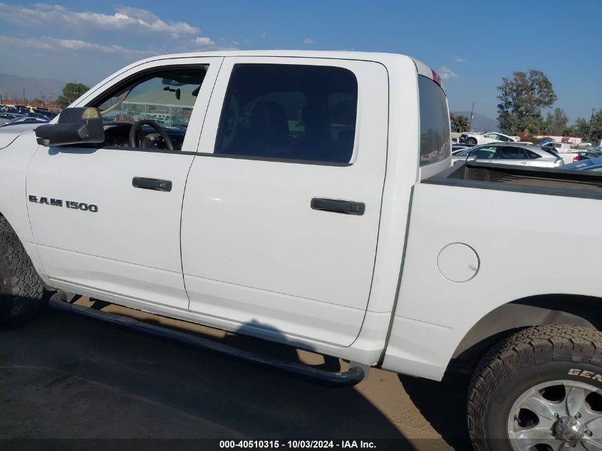 1C6RD7KP9CS319167 2012 Ram 1500 St