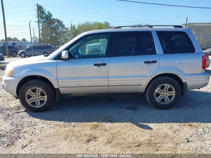 2005 Honda Pilot Ex-L VIN: 5FNYF18675B001638 Lot: 40510325