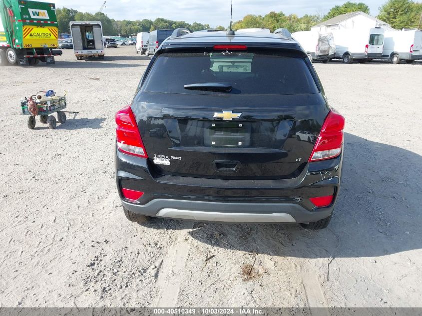 2018 Chevrolet Trax Lt VIN: 3GNCJPSB1JL405412 Lot: 40510349