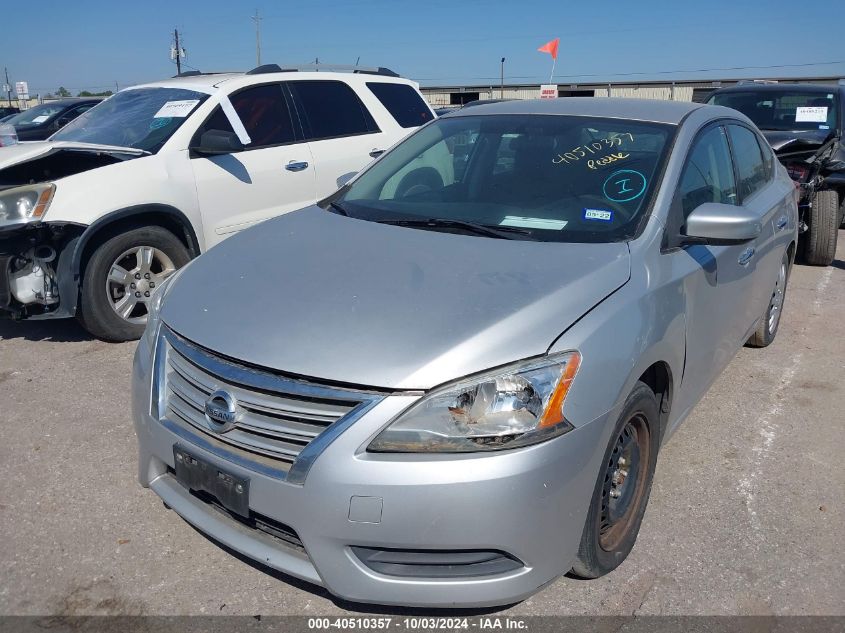 3N1AB7AP4EY215285 2014 Nissan Sentra S