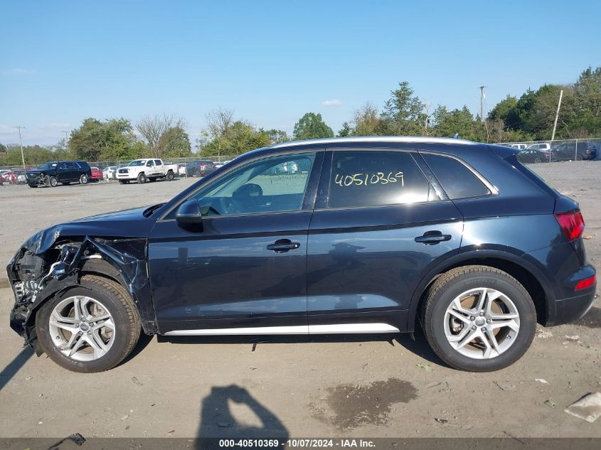 2018 Audi Q5 2.0T Premium/2.0T Tech Premium VIN: WA1ANAFY2J2100044 Lot: 40510369