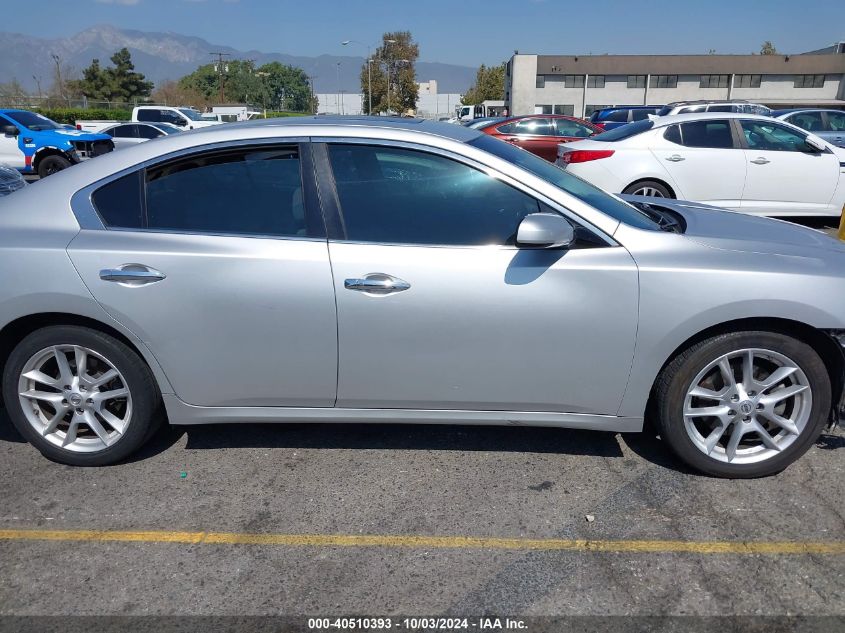 2014 Nissan Maxima 3.5 S/3.5 Sv VIN: 1N4AA5AP1EC453145 Lot: 40510393