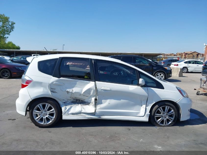 2011 Honda Fit Sport VIN: JHMGE8H58BS006598 Lot: 40510396