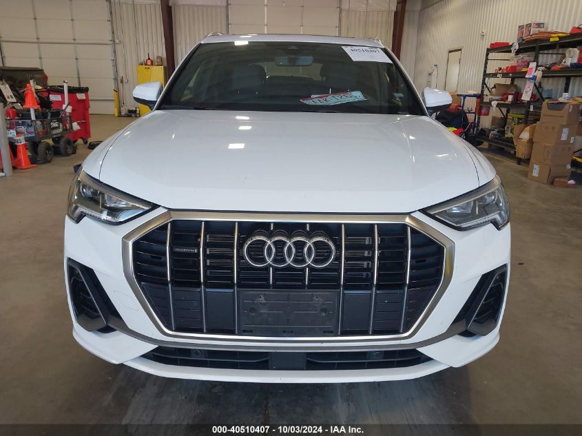 2024 Audi Q3 Premium 45 Tfsi S Line Quattro Tiptronic VIN: WA1DECF38R1055044 Lot: 40510407