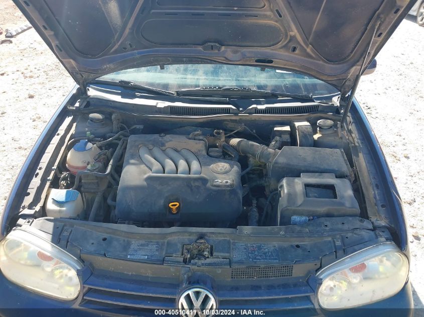 2003 Volkswagen Golf Gls 2.0L VIN: 9BWGK61J634065148 Lot: 40510411