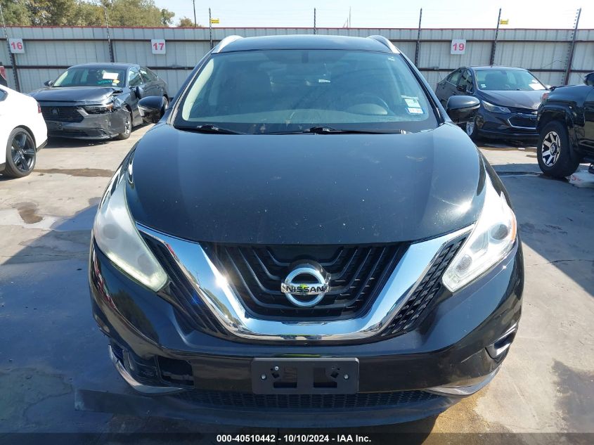 5N1AZ2MG3HN123198 2017 Nissan Murano Sl