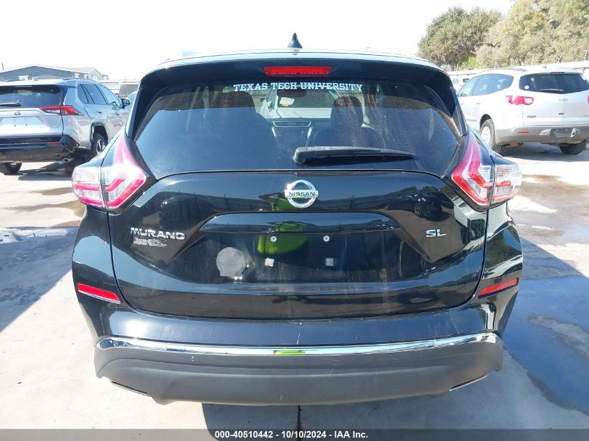 5N1AZ2MG3HN123198 2017 Nissan Murano Sl