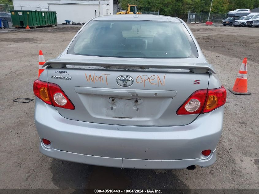 2010 Toyota Corolla S VIN: 2T1BU4EE7AC466458 Lot: 40510443