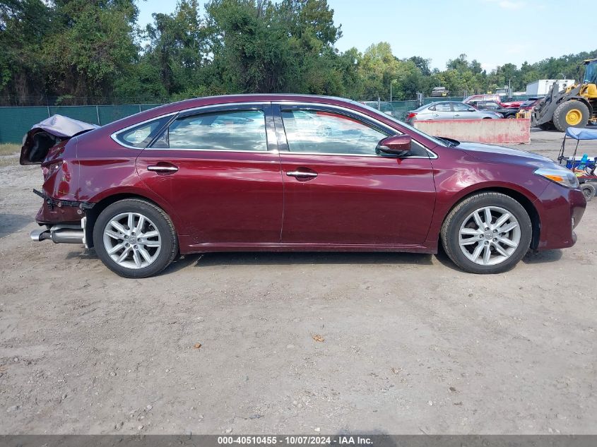 2014 Toyota Avalon Xle VIN: 4T1BK1EB3EU111219 Lot: 40510455