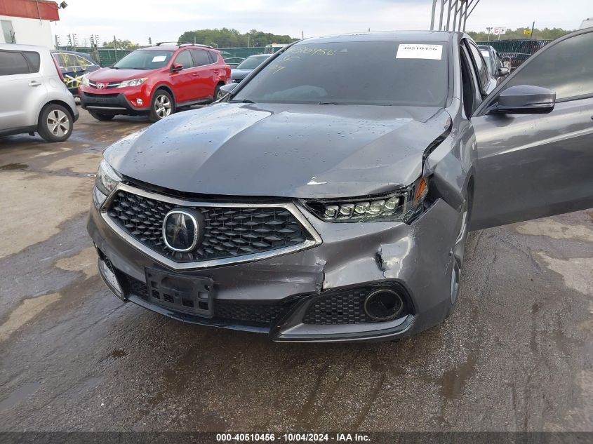 19UUB2F68JA013238 2018 Acura Tlx Tech A-Spec Pkgs