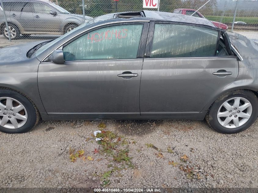 2007 Toyota Avalon Xl VIN: 4T1BK36B77U192898 Lot: 40510465