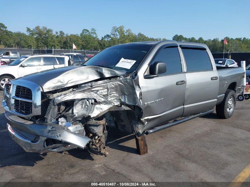 2006 Dodge Ram 1500 Slt VIN: 3D7KR19D96G218328 Lot: 40510487