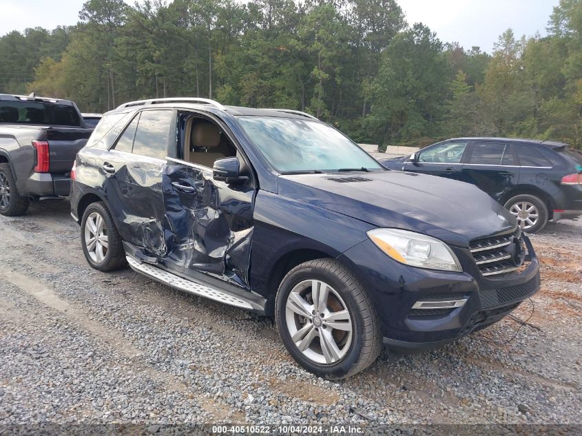 2014 Mercedes-Benz Ml 350 VIN: 4JGDA5JB6EA325650 Lot: 40510522