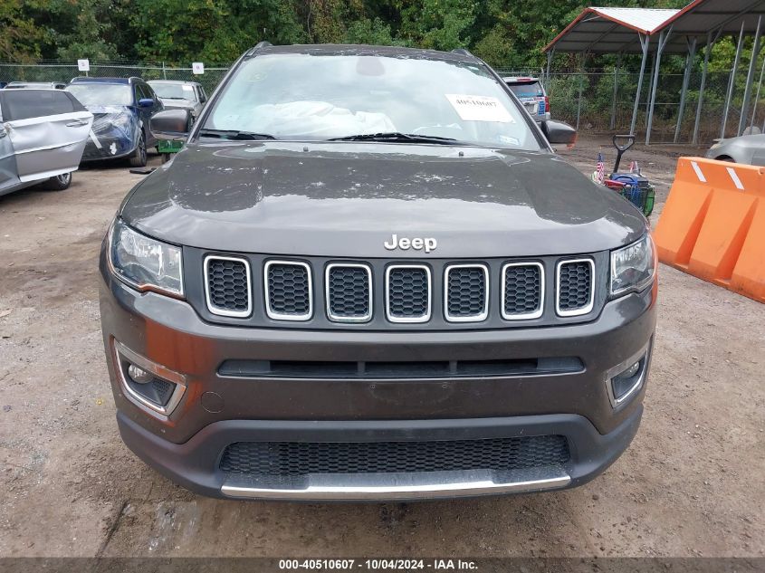 2019 Jeep Compass Limited 4X4 VIN: 3C4NJDCB1KT620871 Lot: 40510607