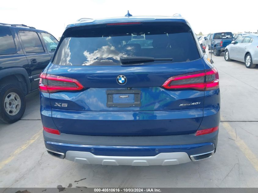 5UXCR6C55KLL22730 2019 BMW X5 xDrive40I