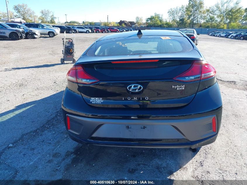 2022 Hyundai Ioniq Blue VIN: KMHC65LC7NU279683 Lot: 40510630