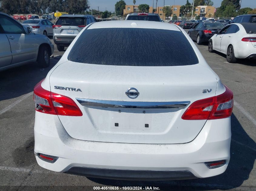 3N1AB7AP6KY322771 2019 Nissan Sentra Sv