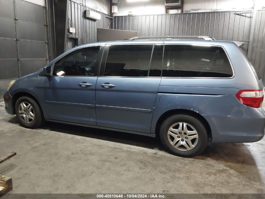 2005 Honda Odyssey Ex-L VIN: 5FNRL38625B050948 Lot: 40510648