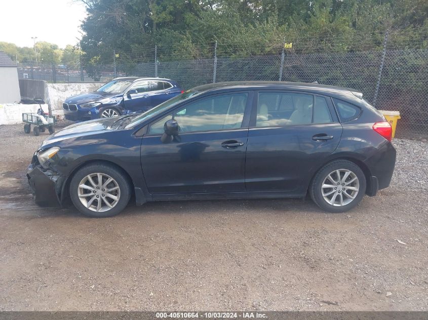 2014 Subaru Impreza 2.0I Premium VIN: JF1GPAC65E8247707 Lot: 40510664