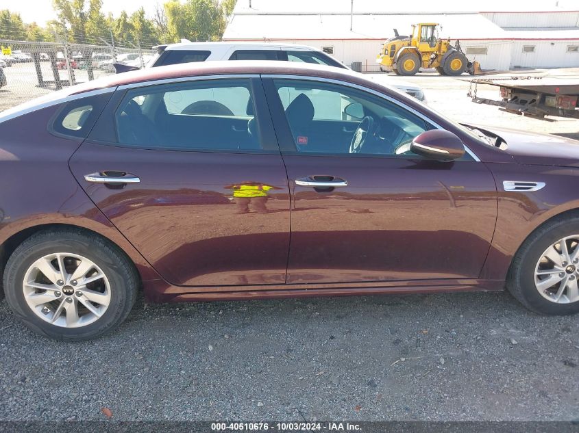 5XXGT4L35JG183785 2018 Kia Optima Lx