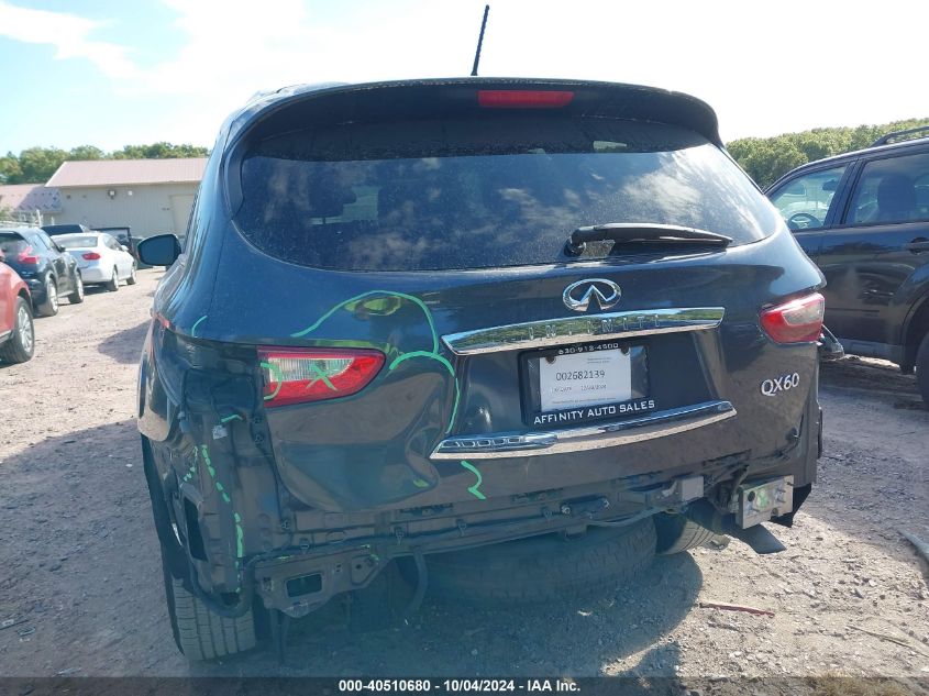 2014 Infiniti Qx60 VIN: 5N1AL0MMXEC518403 Lot: 40510680