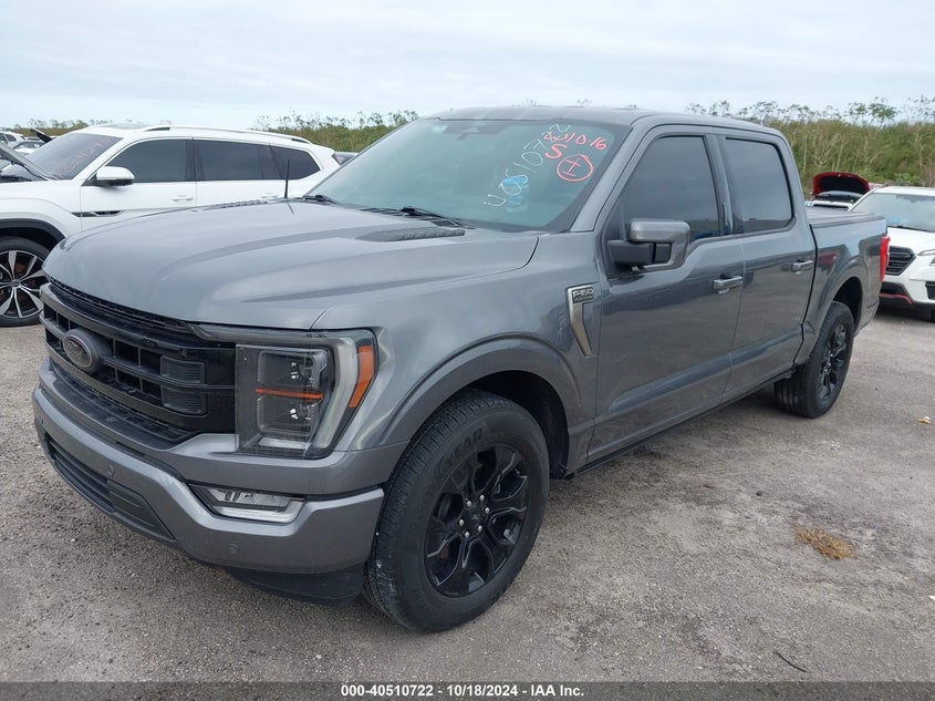 VIN 1FTEW1C5XNFB62143 2022 FORD F-150 PLATINUM
