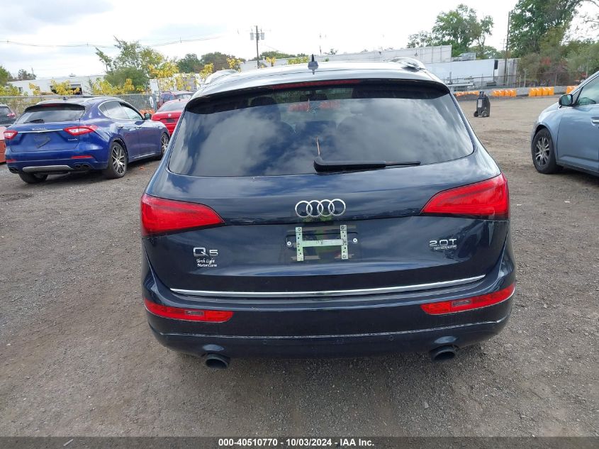 2016 Audi Q5 2.0T Premium VIN: WA1L2AFP3GA094844 Lot: 40510770