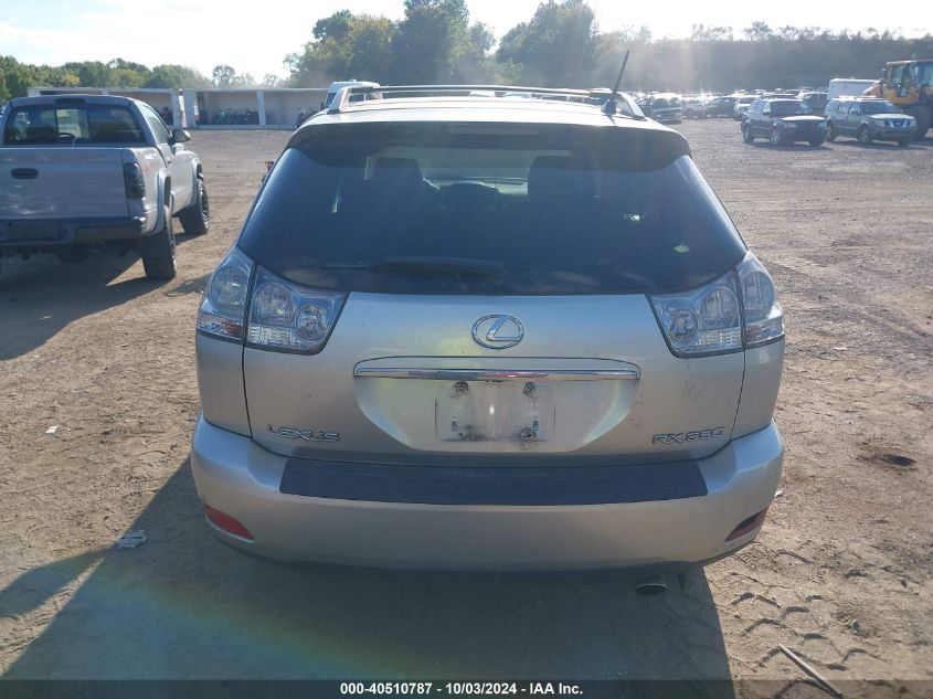 2008 Lexus Rx 350 VIN: 2T2HK31U98C051946 Lot: 40510787