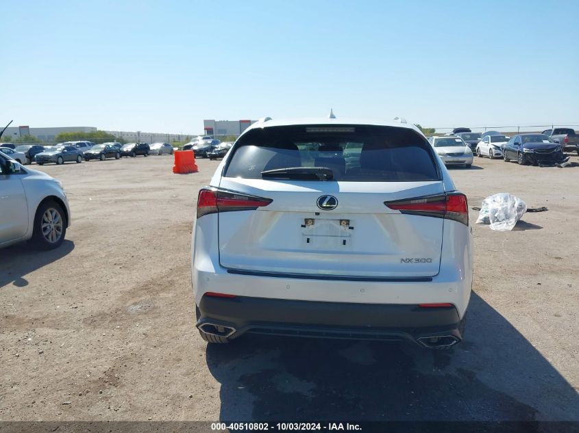 2020 Lexus Nx 300 VIN: JTJDARBZ4L5018620 Lot: 40510802