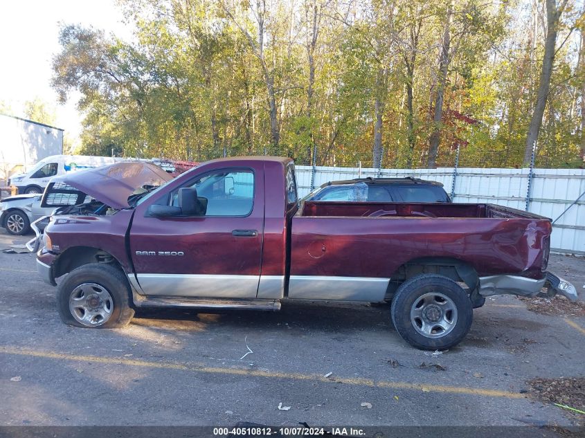 2003 Dodge Ram 2500 St VIN: 3D7KU26D83G717870 Lot: 40510812