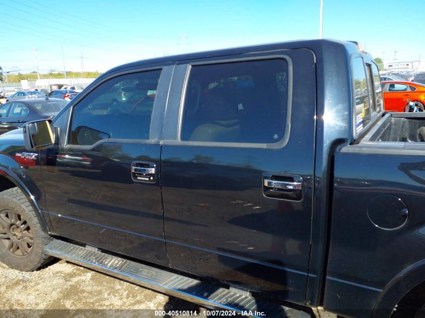 1FTFW1EF9BFD40887 2011 Ford F-150 Lariat