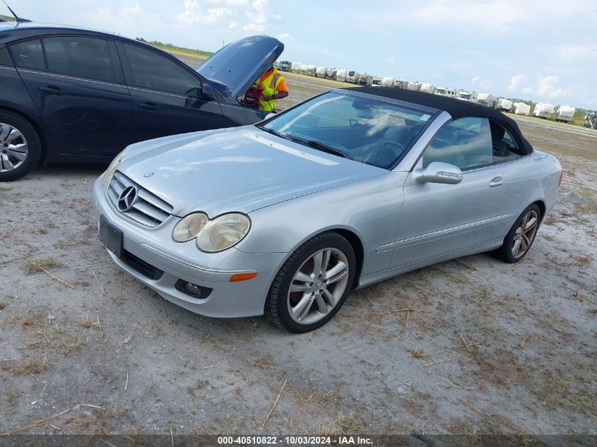 WDBTK56F07F211740 2007 Mercedes-Benz Clk 350