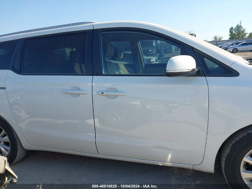 2017 Kia Sedona Lx VIN: KNDMB5C12H6322998 Lot: 40510825