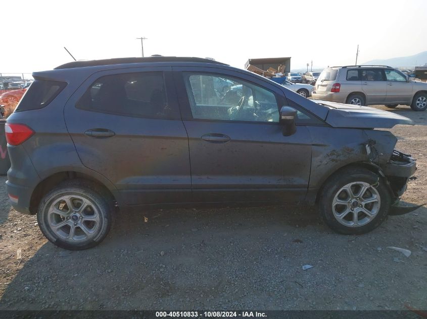 2020 Ford Ecosport Se VIN: MAJ6S3GL5LC349704 Lot: 40510833