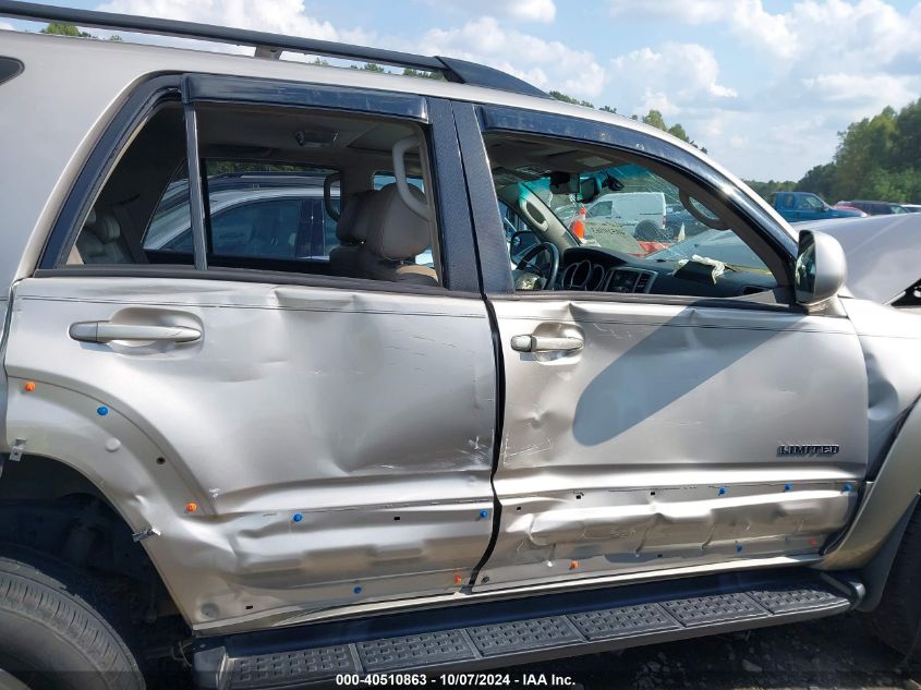 2005 Toyota 4Runner Limited V6 VIN: JTEZU17R250054487 Lot: 40510863