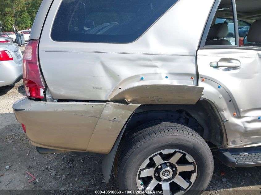 2005 Toyota 4Runner Limited V6 VIN: JTEZU17R250054487 Lot: 40510863